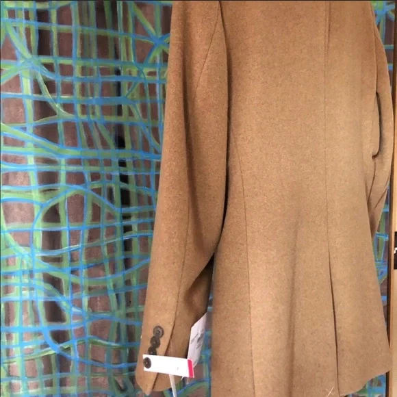 Calvin Klein men's camel coat size 40short NWT - Picture 7 of 8